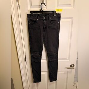 Mens Waimea 32x32 Dark Gray Skinny Jeans